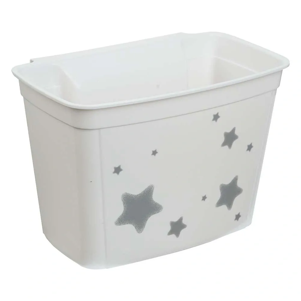 Keeeper závesný kôš na postieľku alebo prebalovací pult Star biely