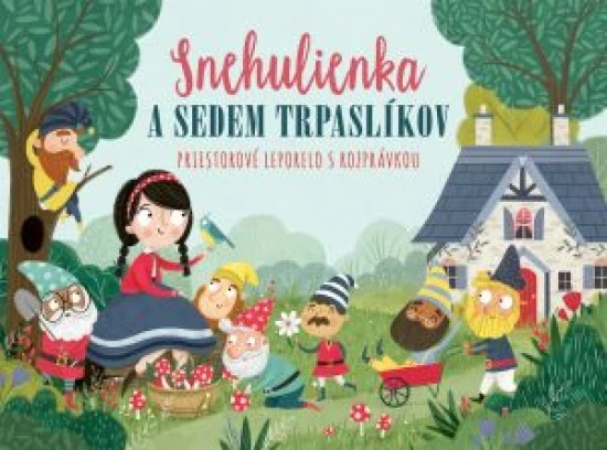 Snehulienka priestorové leporelo
