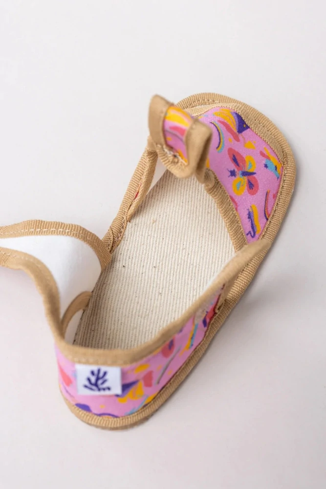 Milash barefoot papučky Víla na normálnu a užšie nohu otvorená špička