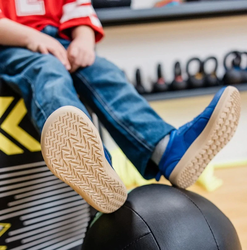 Milash detské barefoot tenisky Sport modré